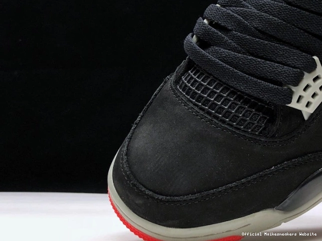 Official Maikesneakers RETRO 308497-060 BLACK JORDAN CEMENT 4 0805